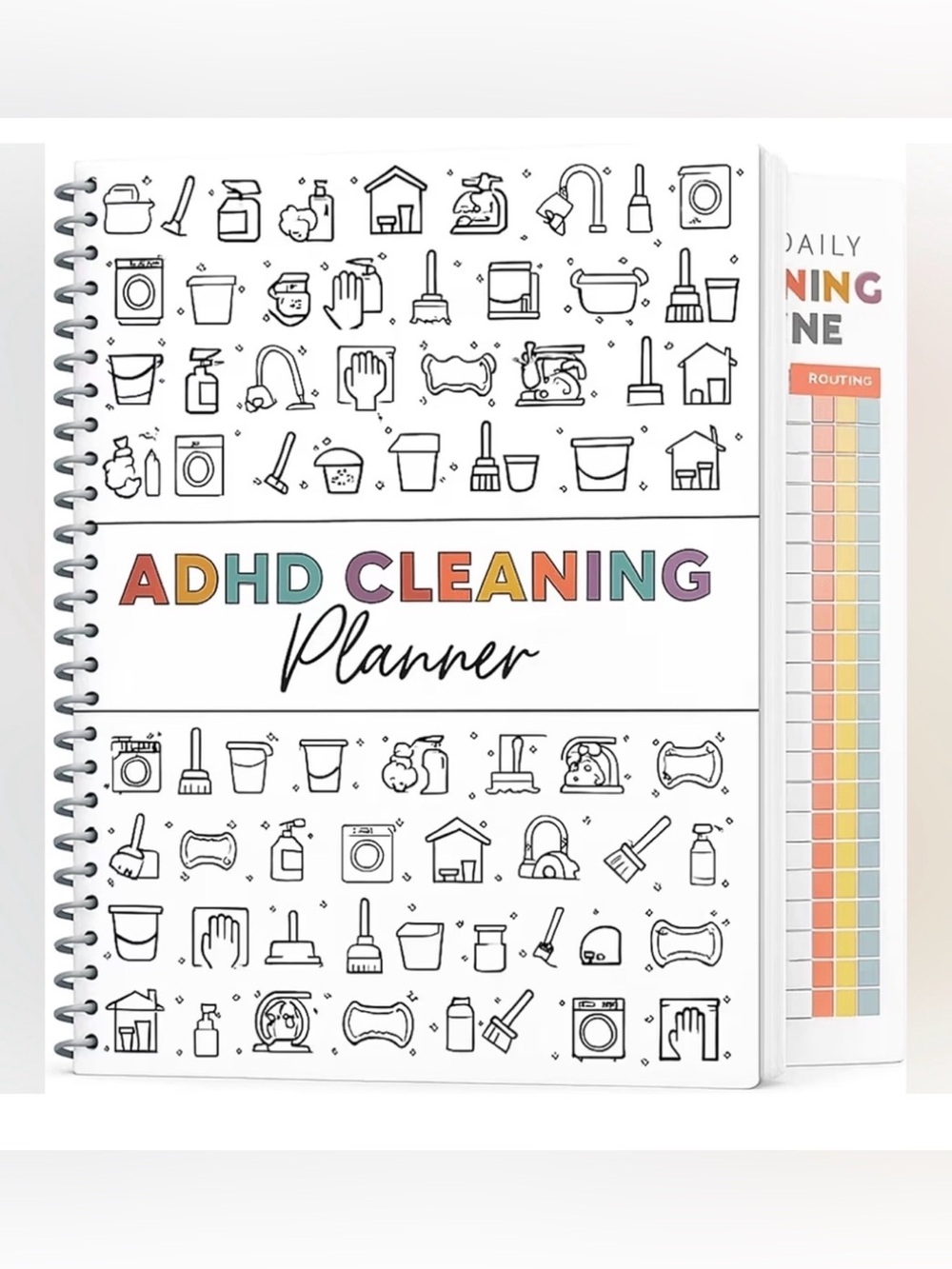 ADHD Cleaning Planner for Adults-NEW IN PACKAGE